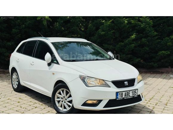 2013 SEAT İBİZA STYLA DEĞİŞENSİZ TRAMERSİZ BEYAZ İNCİ
