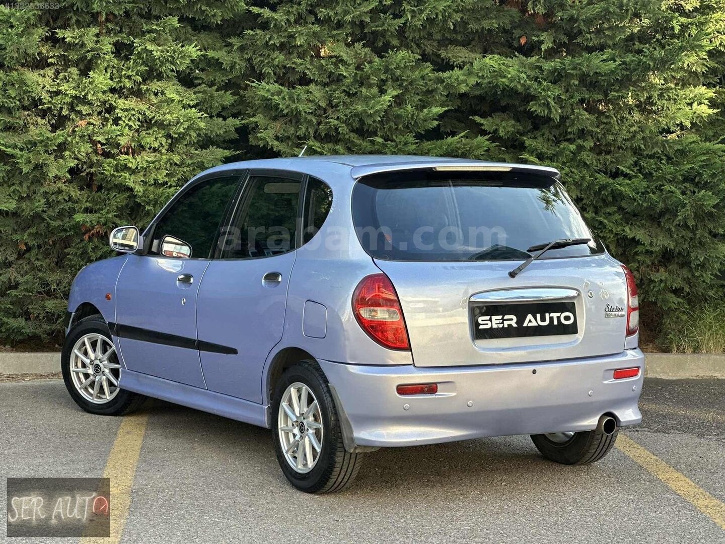 Galeriden Daihatsu Sirion 1.3 Touring 2004 Model İstanbul 210.000 km Mor 4