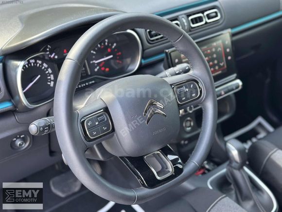 2023-C3 1.2 PURETECH SHİNE SADECE 12.000 KM KUSURSUZ