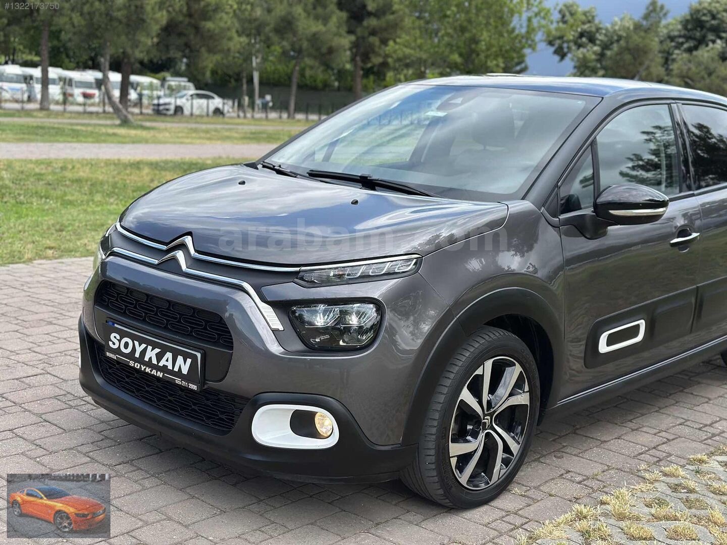 Galeriden Citroen C3 1.2 PureTech Shine 2024 Model Bursa 70.000 km Füme 4