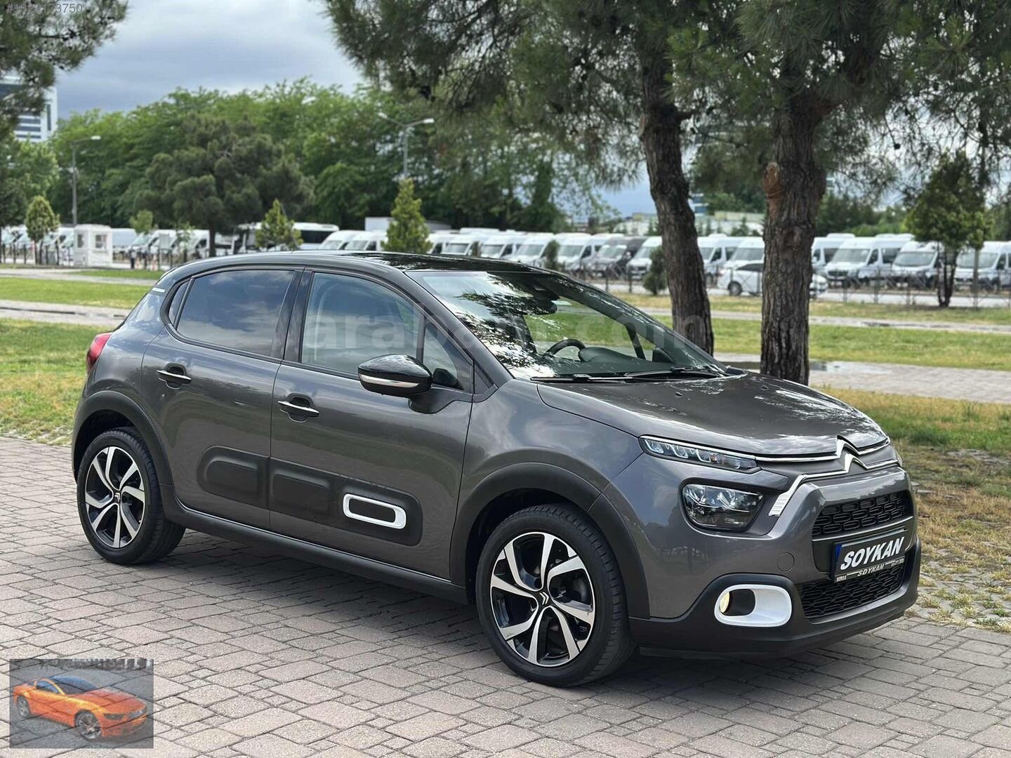 Galeriden Citroen C3 1.2 PureTech Shine 2024 Model Bursa 70.000 km Füme 3