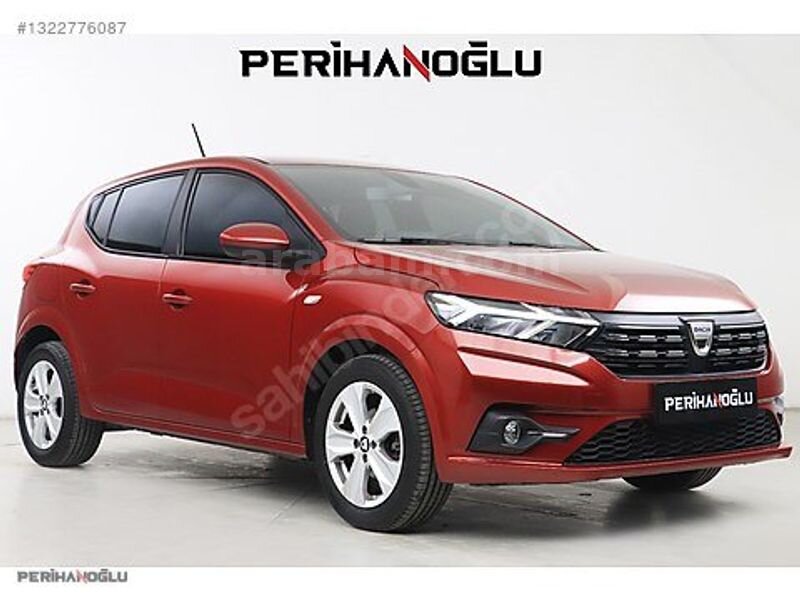 Galeriden Dacia Sandero 1.0 TCe Prestige 2021 Model Bursa 83.000 km Kırmızı