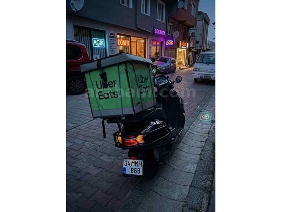 çanta ruhsata işli kurye motoru