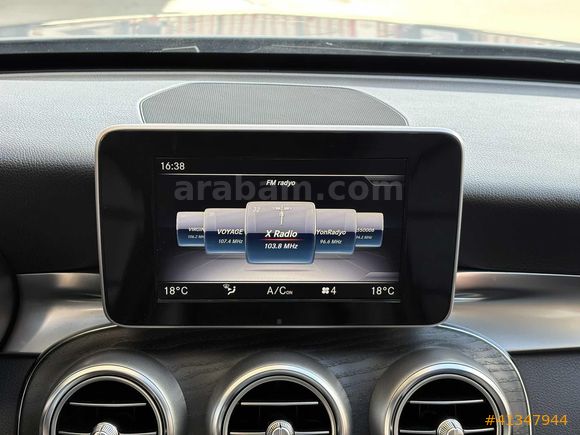 118 BINDE BOYASIZ 2018 MODEL C 200d AMG ÇİFT HAFIZA CAM TAVAN
