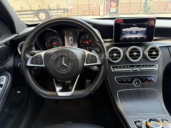 118 BINDE BOYASIZ 2018 MODEL C 200d AMG ÇİFT HAFIZA CAM TAVAN