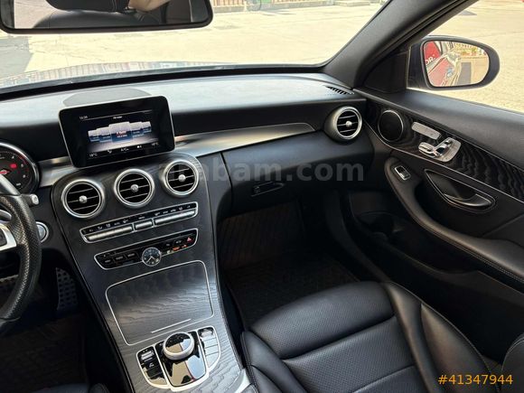118 BINDE BOYASIZ 2018 MODEL C 200d AMG ÇİFT HAFIZA CAM TAVAN