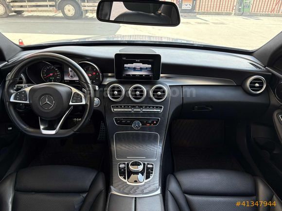 118 BINDE BOYASIZ 2018 MODEL C 200d AMG ÇİFT HAFIZA CAM TAVAN