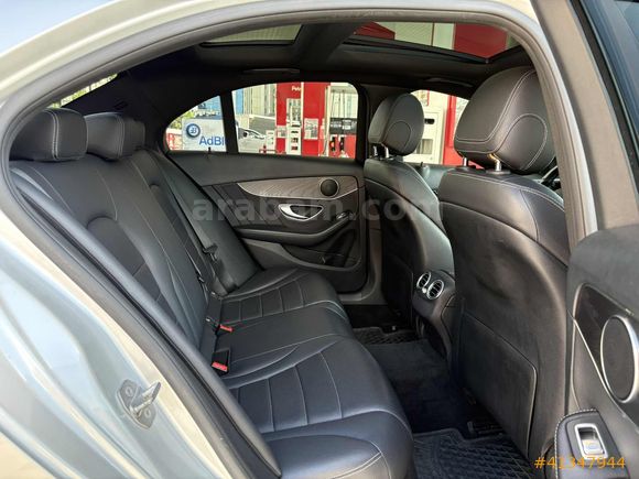118 BINDE BOYASIZ 2018 MODEL C 200d AMG ÇİFT HAFIZA CAM TAVAN