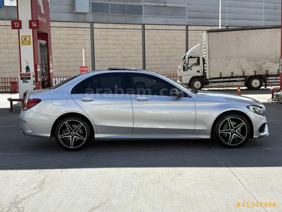 118 BINDE BOYASIZ 2018 MODEL C 200d AMG ÇİFT HAFIZA CAM TAVAN