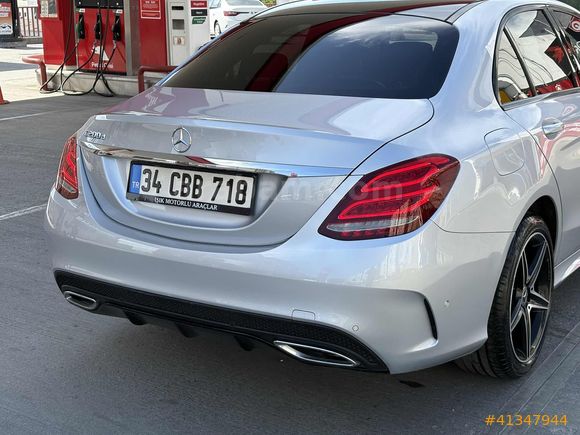 118 BINDE BOYASIZ 2018 MODEL C 200d AMG ÇİFT HAFIZA CAM TAVAN