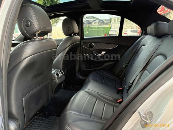 118 BINDE BOYASIZ 2018 MODEL C 200d AMG ÇİFT HAFIZA CAM TAVAN