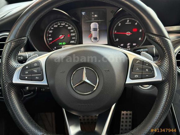 118 BINDE BOYASIZ 2018 MODEL C 200d AMG ÇİFT HAFIZA CAM TAVAN
