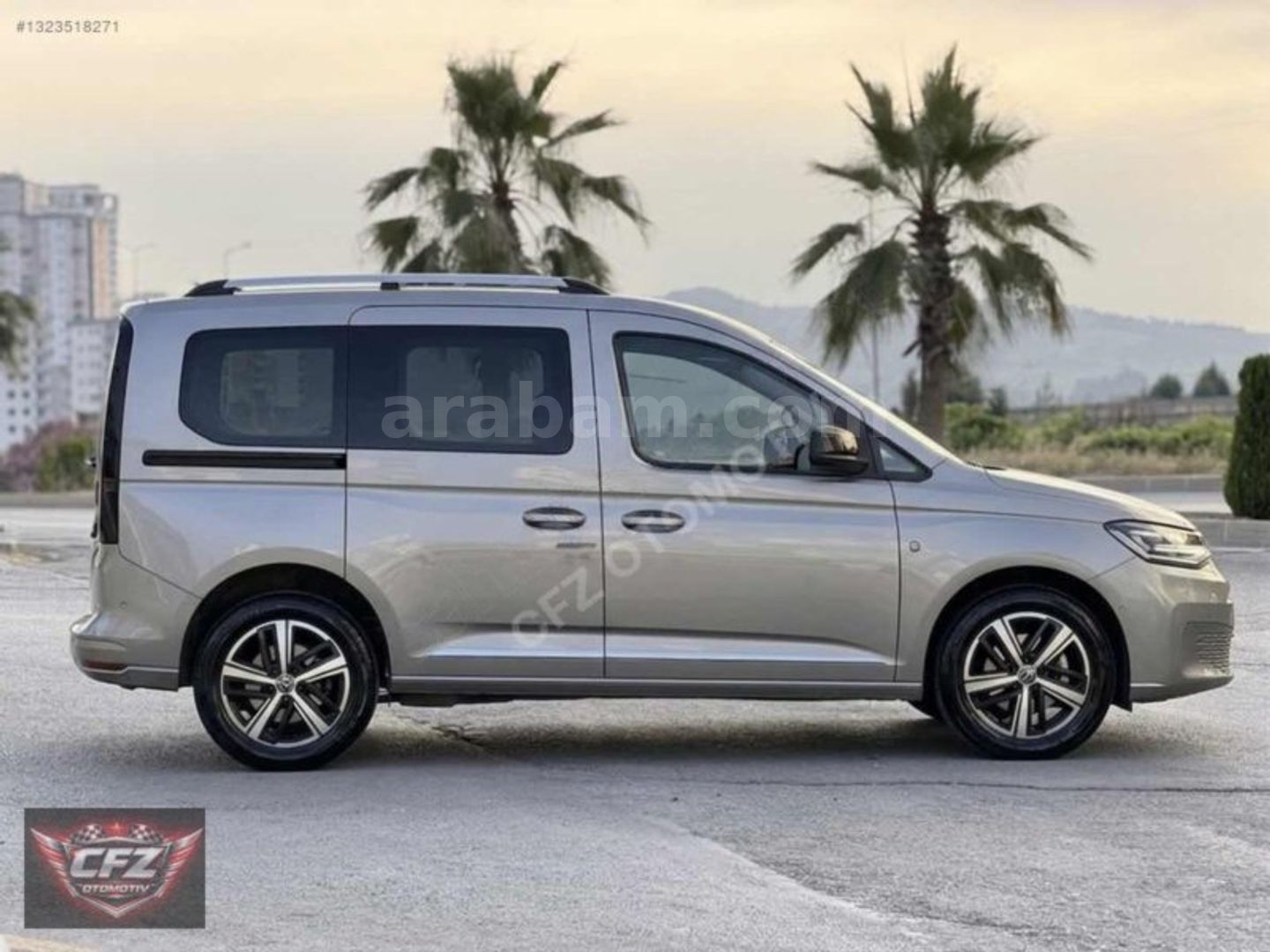 Galeriden Volkswagen Caddy 2.0 TDI Style 2025 Model Mersin 24.500