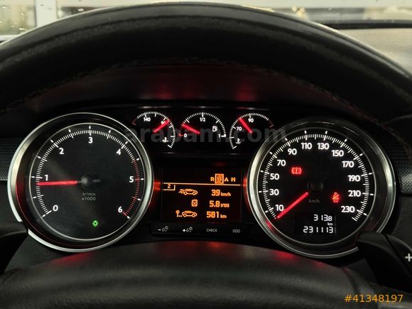 "PLUSCAR" 2012 PEUGEOT 508 ACTİVE-X 233.000'KM HeadUP ELK KOLTUK