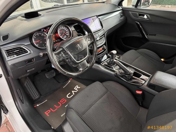 "PLUSCAR" 2012 PEUGEOT 508 ACTİVE-X 233.000'KM HeadUP ELK KOLTUK
