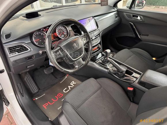 "PLUSCAR" 2012 PEUGEOT 508 ACTİVE-X 233.000'KM HeadUP ELK KOLTUK