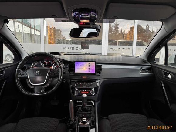 "PLUSCAR" 2012 PEUGEOT 508 ACTİVE-X 233.000'KM HeadUP ELK KOLTUK