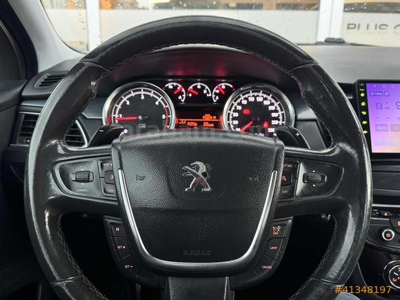 "PLUSCAR" 2012 PEUGEOT 508 ACTİVE-X 233.000'KM HeadUP ELK KOLTUK