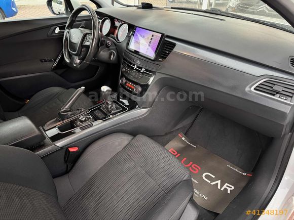 "PLUSCAR" 2012 PEUGEOT 508 ACTİVE-X 233.000'KM HeadUP ELK KOLTUK