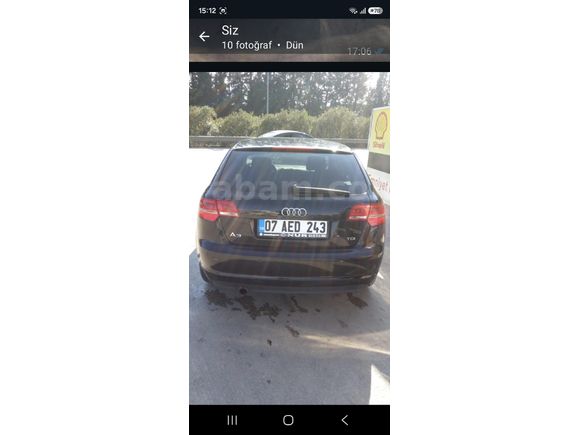 Sahibinden Audi A3 Sportback 1.6 TDI Attraction 2012 Model Konya