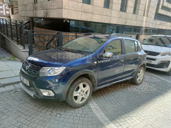 Sahibinden Dacia Sandero 1.5 dCi Stepway 2017 Model  232.000 km Mavi