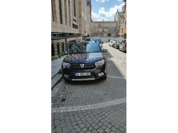 Sahibinden Dacia Sandero 1.5 dCi Stepway 2017 Model  232.000 km Mavi