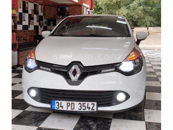 Renault Clio 1.5 dCi Joy 2015 Model  124.000 km Beyaz