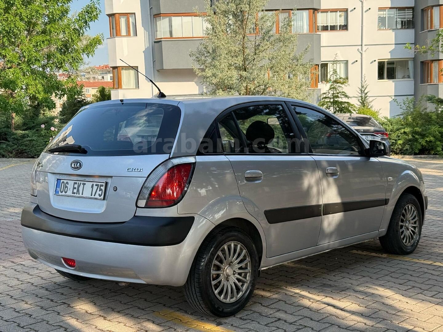 Sahibinden Kia Rio 1.5 CRDi EX Comfort 2007 Model Ankara 330.000 km Gri (Gümüş) 5
