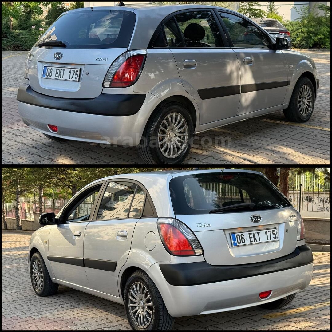 Sahibinden Kia Rio 1.5 CRDi EX Comfort 2007 Model Ankara 330.000 km Gri (Gümüş) 3