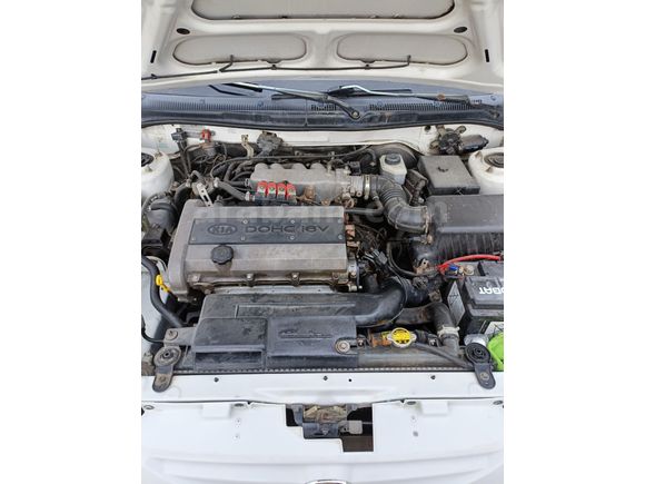 Sahibinden Kia Sephia 1.5 LS 2000 Model  230.000 km Beyaz