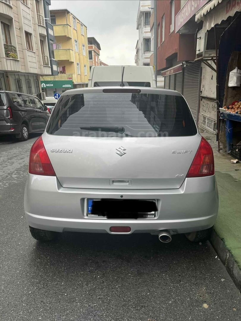 Sahibinden Suzuki Swift 1.3 MT 4X4 2007 Model İstanbul 140.000 km Gri (Gümüş) 6