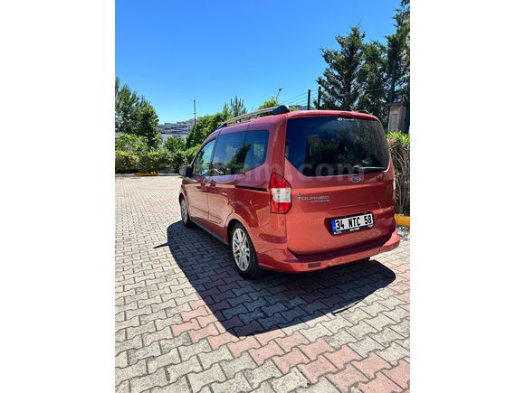 Sahibinden Ford Tourneo Courier 1.6 TDCi Titanium Plus 2014 Model  255.000 km Bordo
