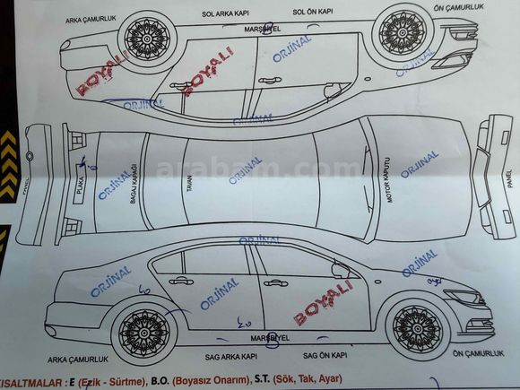 Fiat Egea 1.3 Multijet Easy 2017 Model Gaziantep