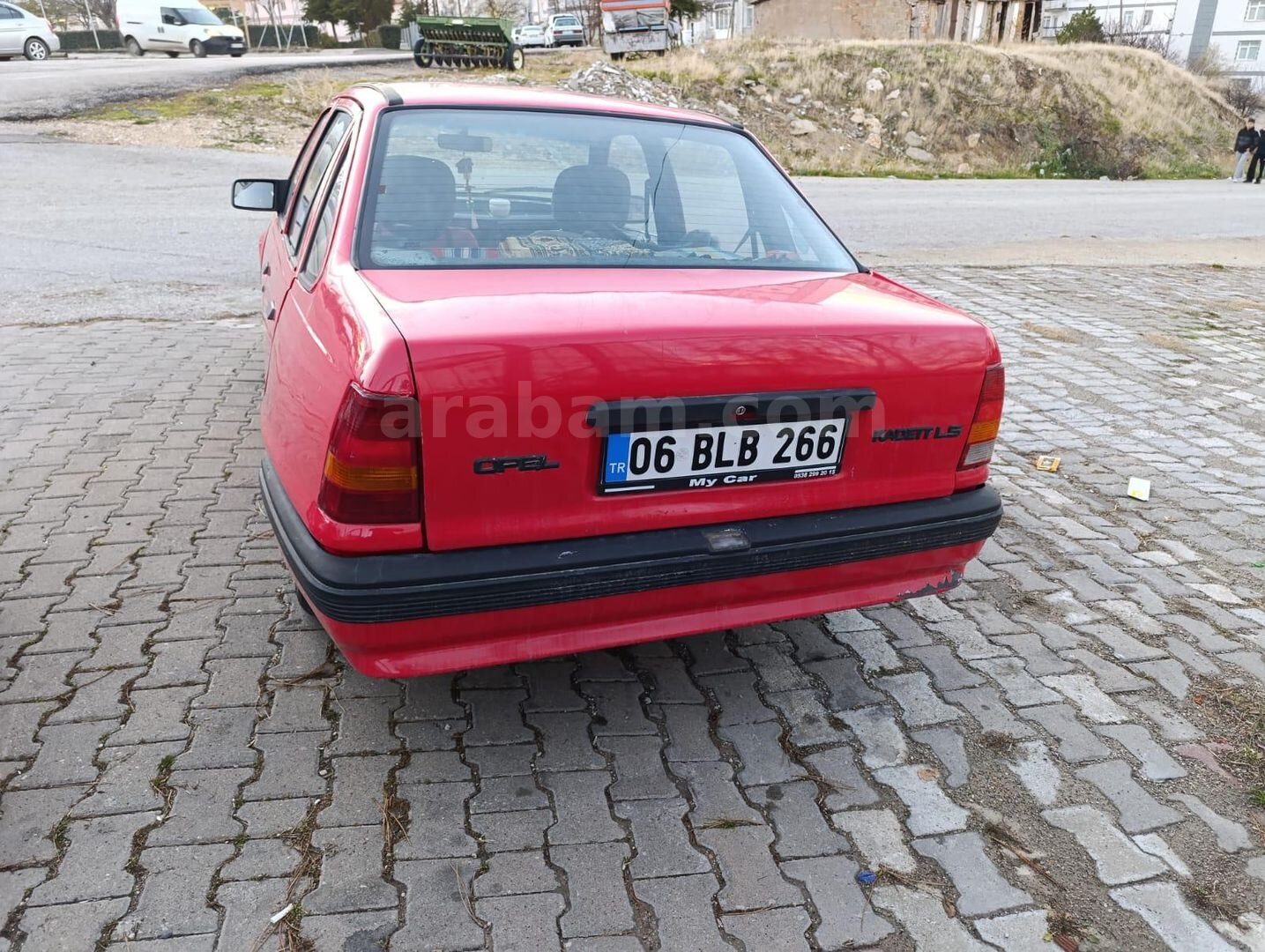 Sahibinden Opel Kadett 1.3 1989 Model Ankara 35.800 km Kırmızı 2