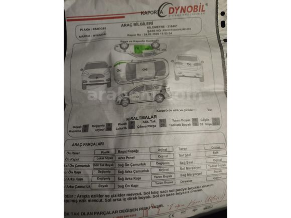 Sahibinden Hyundai Accent Blue 1.6 CRDI Mode Plus 2017 Model