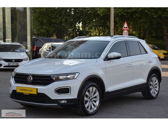 EKPRES PLAZA'DAN 2020 VW T-ROC 1.5 TSI HİGHLİNE CAM TAVAN