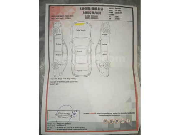 Sahibinden temiz kullanılmış Renault Fluence