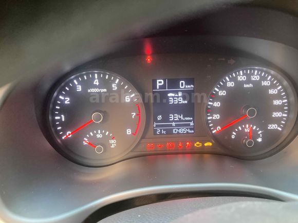 Sahibinden Kia Rio 1.4 CVVT Comfort 2017 Model  110.000 km Beyaz