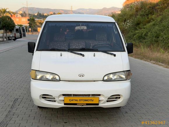 2000 MODEL HYUNDAİ CİTYVAN ÇİFT KLİMA HİDROLİK DİR. OTOMORİK CAM