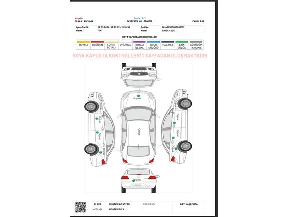 Sahibinden Fiat Linea 1.3 Multijet Active Plus 2012 Model