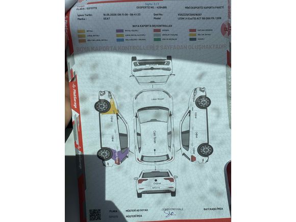 Sahibinden Seat Leon 1.4 EcoTSI FR 2016 Model 