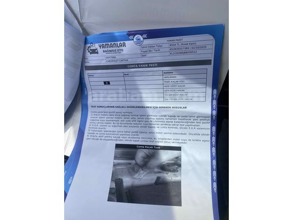 Sahibinden Chevrolet Captiva 2.0 D LT High 2011 Model 