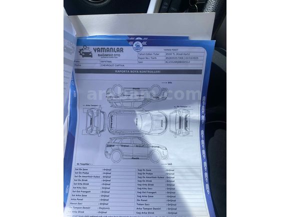 Sahibinden Chevrolet Captiva 2.0 D LT High 2011 Model 