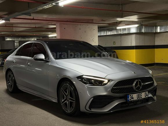 2023 Sadece 17.000'de! C200 AMG 4Matic Burmester+KÖRNKT+İçTABA