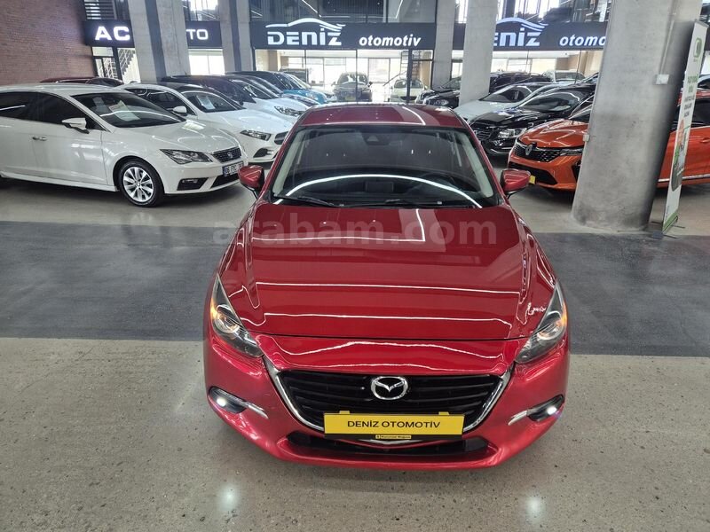 Galeriden Mazda 3 1.5 SkyActive-D Motion 2017 Model Ankara 181.000 km Kırmızı
