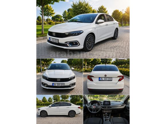 Sahibinden Fiat Egea 1.4 Fire Urban Plus 2021 Model  24.000 km Beyaz