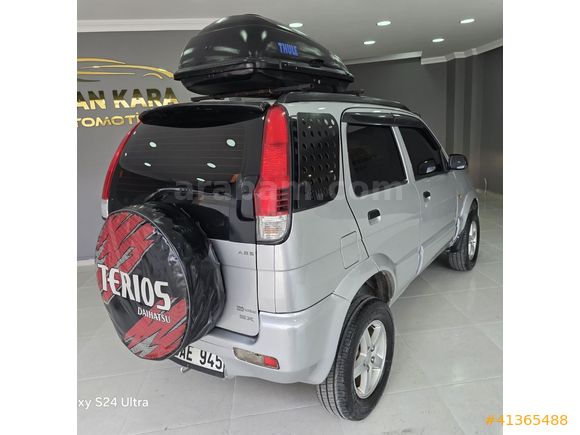 TERTEMİZ BEL ALTI YENİ FIRIN BOYANMIŞ BENZİN LPG'Lİ 4×4 TERİOS