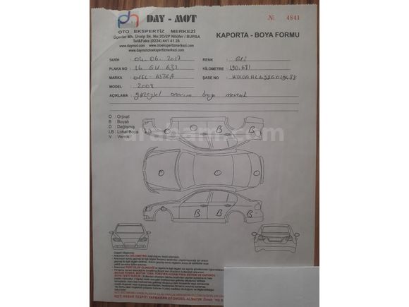 Sahibinden Opel Astra 1.3 CDTI Enjoy 2008 Model
