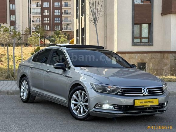 2014 PASSAT B8 CAM TAVANLI DİZEL OTOMATİK COMFORTLİNE ORJİNAL KM