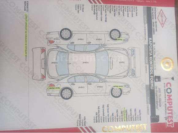 Sahibinden Chevrolet Cruze 1.6 LS 2011 Model